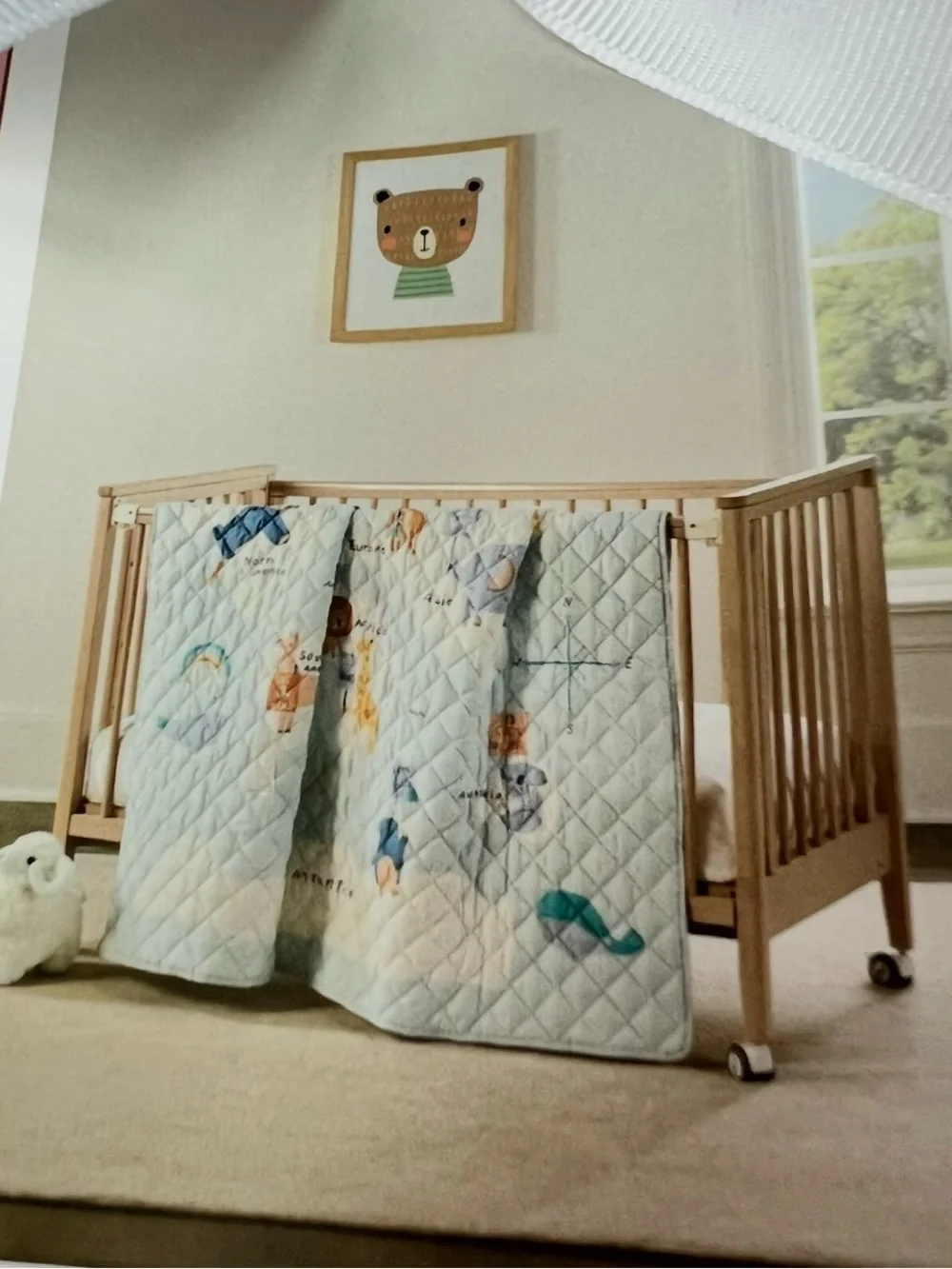 NWT Cupcakes and Cashmere Baby Quilt